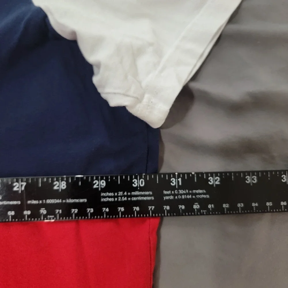 Polo Ralph Lauren Colorblock T-Shirt Men's 4XB Short Sleeve USA Patriotic